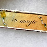 Believe in magic Two-Sided Soldered Pendant - Back