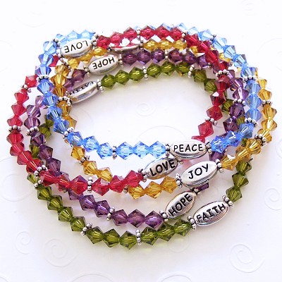 Jewel-Tone Inspiration Bracelets