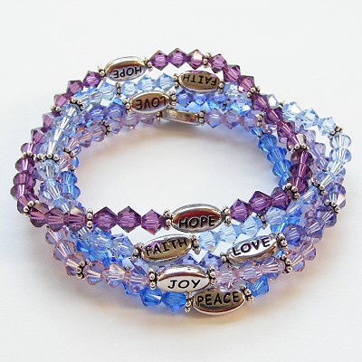 Hydrangea Inspiration Bracelets